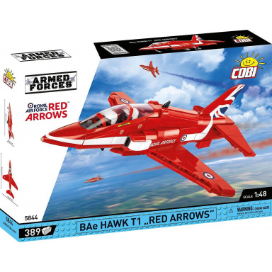 Cobi 5844 Lietadlo BAe Hawk T1 Red Arrows