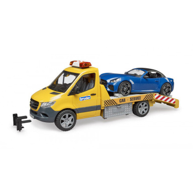 Bruder 2675 MERCEDES BENZ Sprinter- odtah, modré auto