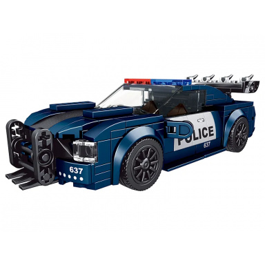 Mould King 27002 Model auta Policajný Ford Mustang
