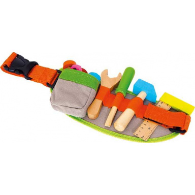 Small Foot Pás na náradie s drevenými hračkami