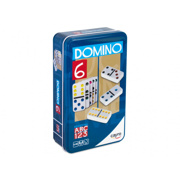 Cayro 246 - Domino Double 6 Color