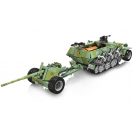 Mould King 20027 R/C Kolopásový transportér SD KFZ 251/1 + protitankové delo PAK 40