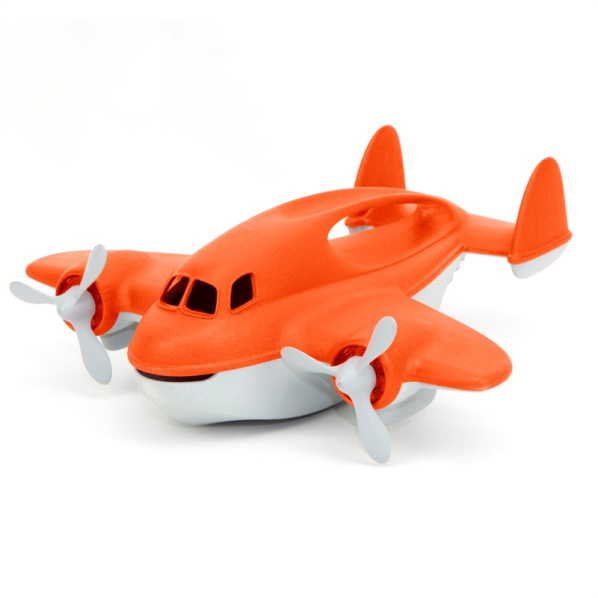 Green Toys Požární letadlo oranžové Green Toys Požární letadlo oranžové