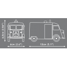 COBI 24630 Citroen Type H Polícia