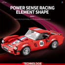 Reobrix 813 Talianske športové vozidlo 250 GTO