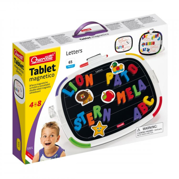 Quercetti 05321 Tablet Magnetico Letters Quercetti 05321 Tablet Magnetico Letters