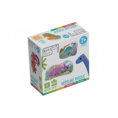 Betexa KukiKuk - Veľké puzzle Dinosaury