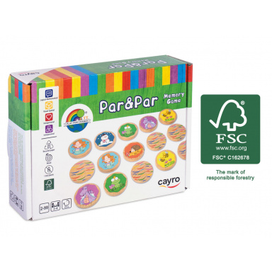 Cayro 848 - Par & Par Memory (FSC drevo)