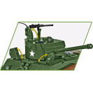 COBI 3118 Americký stredný tank WW Sherman M4A2E8(76)W