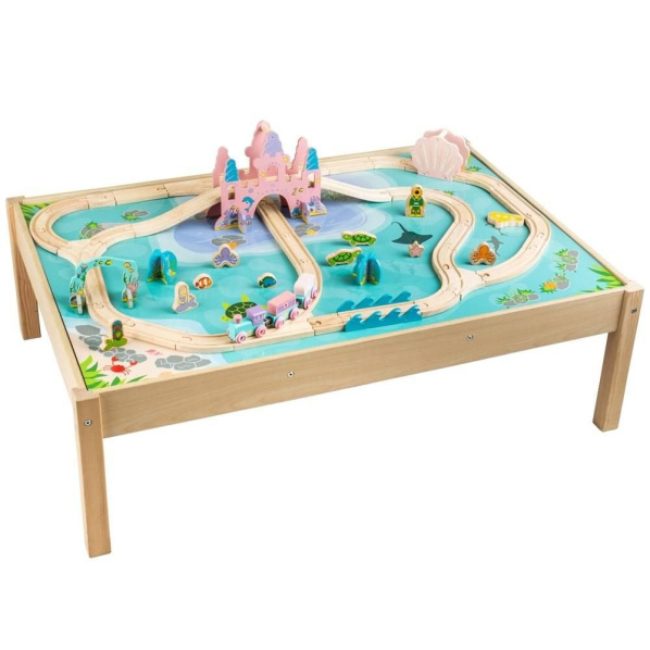 Bigjigs Rail Stolní vláčkodráha mořský svět Bigjigs Rail Stolní vláčkodráha mořský svět