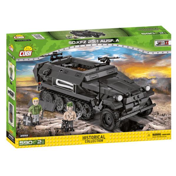 Cobi 2552 Kolopásový transportér Sd.Kfz 251/1 Ausf. A