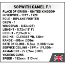 Cobi 2987 Sopwith Camel F.1