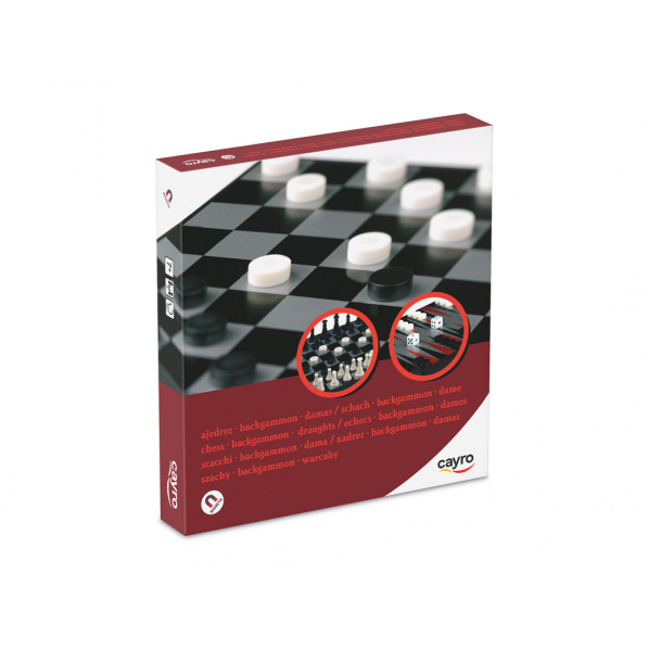 Cayro 440 - Šach & Dáma & Mlyn magnetické