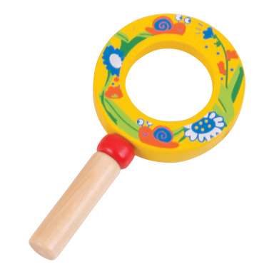Bigjigs Toys minilupa 1ks žltá