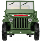 COBI 2806 Americký terénny automobil Jeep Willys MB