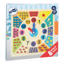 small foot Vkládací výukové puzzle nauč se hodiny