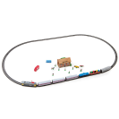 Pequetren Osobný a nákladný vlak (2v1) 900