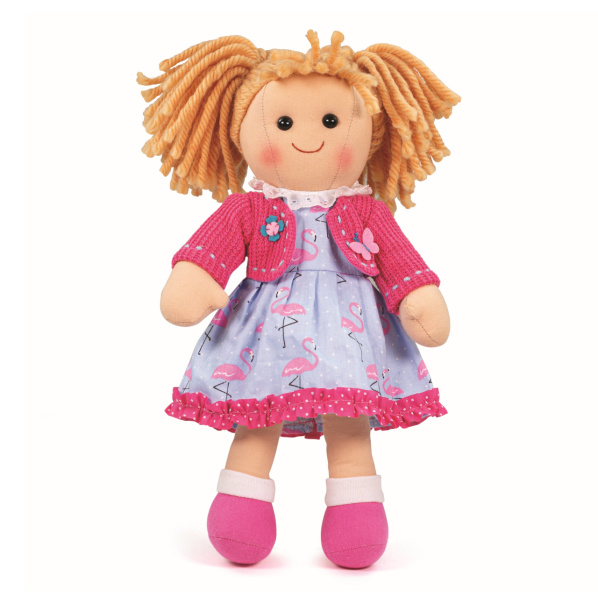 Bigjigs Toys Látková panenka Maggie 34cm Bigjigs Toys Látková panenka Maggie 34cm
