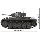 COBI 2597 Nemecký Panzerkampfwagen II Ausf. F