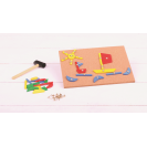 Bigjigs Toys Kreativní zatloukací hra