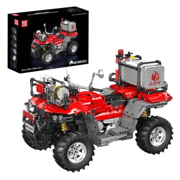Mould King 23003 Hasičské záchranné vozidlo ATV R/C
