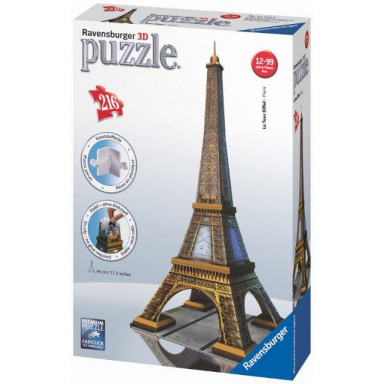 Ravensburger Eiffelova veža 3D – 216 dielikov