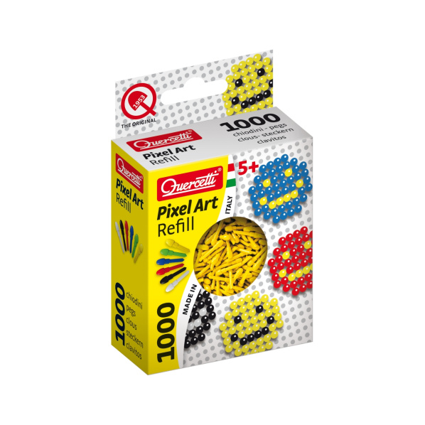 Quercetti 02476 Photo Pixel Art 1000 – žltá