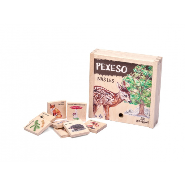 Lesní svět Pexeso klasické – Náš les