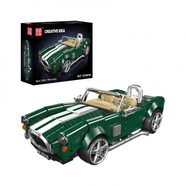 Mould King 10228 Športový automobil AC Cobra Mould King 10228 Športový automobil AC Cobra