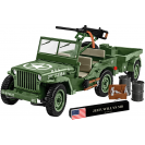 COBI 2804 Americký terénny automobil Jeep Willys s prívesom EXECUTIVE EDITION