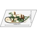 Cobi 2992 Francouzský tank Renault FT „Victory tank 1920“