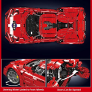 Mould King 13190 Športový automobil W Motors Lykan R/C