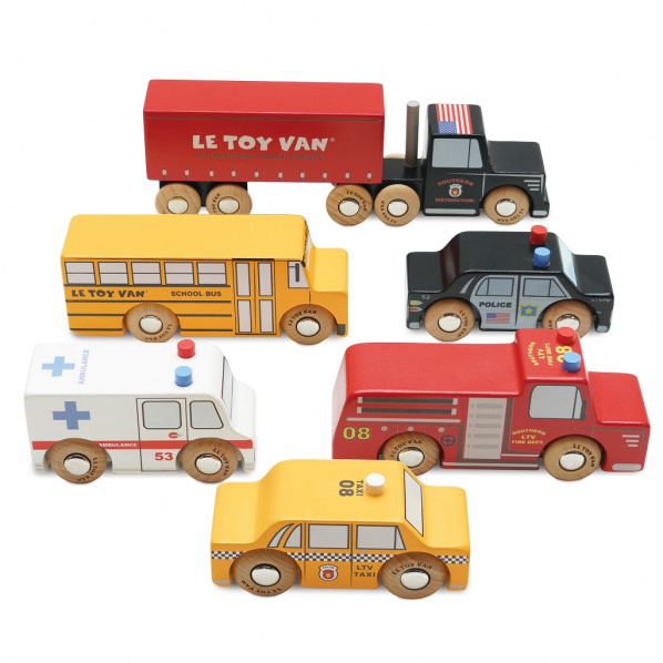 Le Toy Van Set autíček New York Le Toy Van Set autíček New York