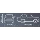 COBI 24516 Trabant 601 Deluxe