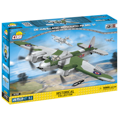 COBI 5718 Britské lietadlo De Havilland Mosquito FB Mk.VI