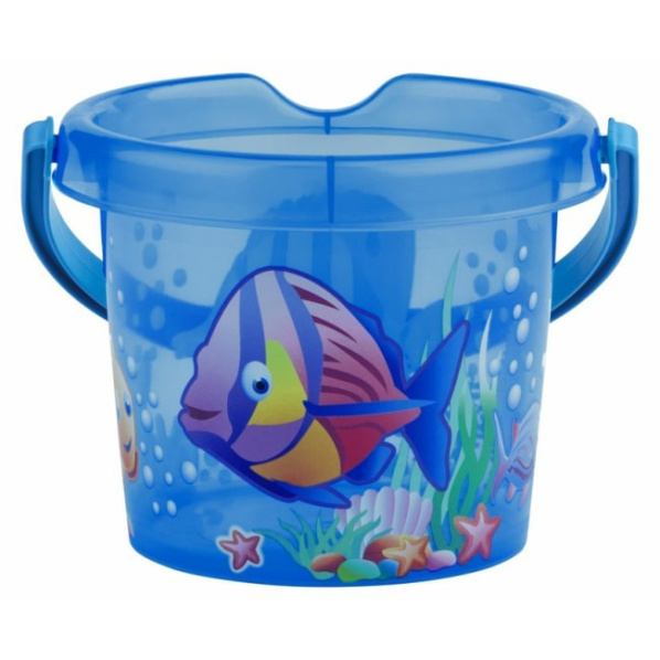 Androni Vedierko rybičky priehľadné – priemer 13 cm