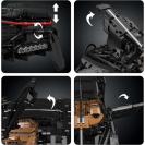 Mould King 13163 Športový automobil Bugatti La Voiture Noire R/C