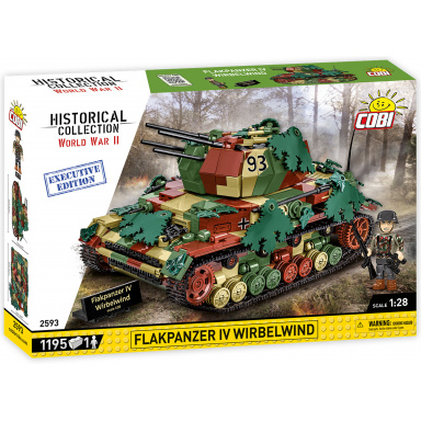 COBI 2593 Nemecký protilietadlový kanón Flakpanzer IV Wirbelwind - Executive Edition