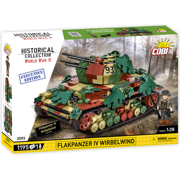 COBI 2593 Nemecký protilietadlový kanón Flakpanzer IV Wirbelwind - Executive Edition