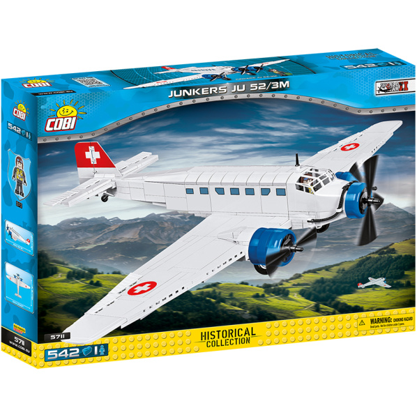 Cobi 5711 Nemecké lietadlo Junkers JU-52/3M