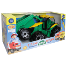 Lena Traktor bez lyžice a bagra s prívesom, 94 cm