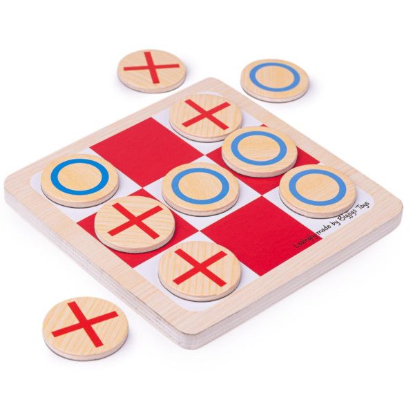 Bigjigs Toys Dřevěné piškvorky Bigjigs Toys Dřevěné piškvorky