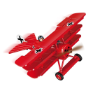 Cobi 2986 Fokker Dr. I Red Baron