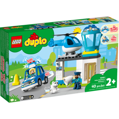 LEGO® DUPLO® 10959 Policajná stanica a vrtuľník