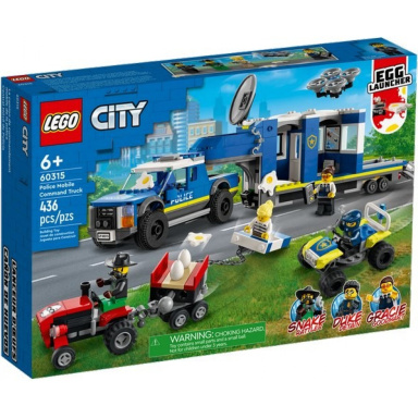 LEGO City 60315 Mobilní velitelský vůz policie