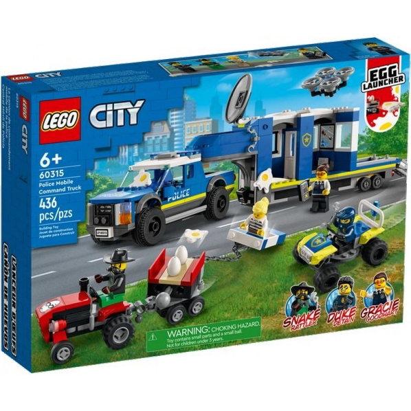LEGO® City 60315 Mobilné veliteľské vozidlo polície LEGO® City 60315 Mobilné veliteľské vozidlo polície