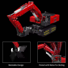 Mould King 15062 Mechanický bager R/C