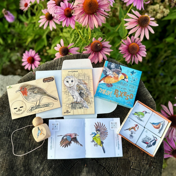 Balík Vtáky lesného sveta