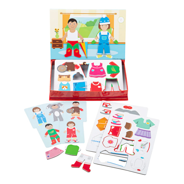 Bigjigs Toys Magnetické oblékací puzzle Šaty Bigjigs Toys Magnetické oblékací puzzle Šaty