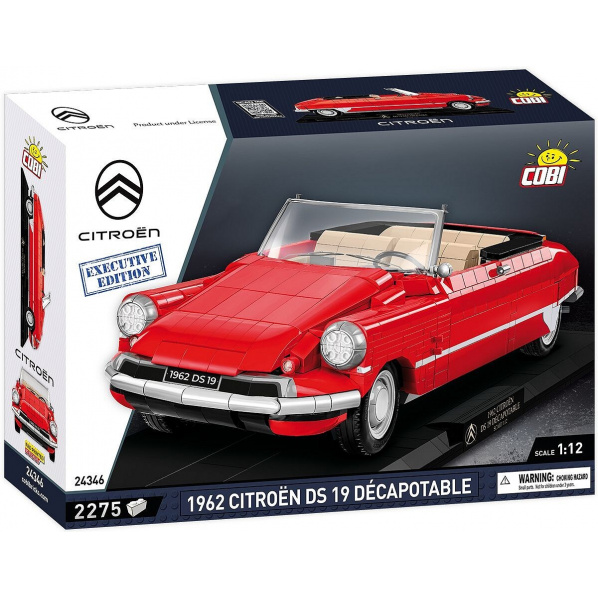 Cobi 24346 osobní automobil Citroen DS 19 Décapotable 1962 - Executive Edition Cobi 24346 osobní automobil Citroen DS 19 Décapotable 1962 - Executive Edition
